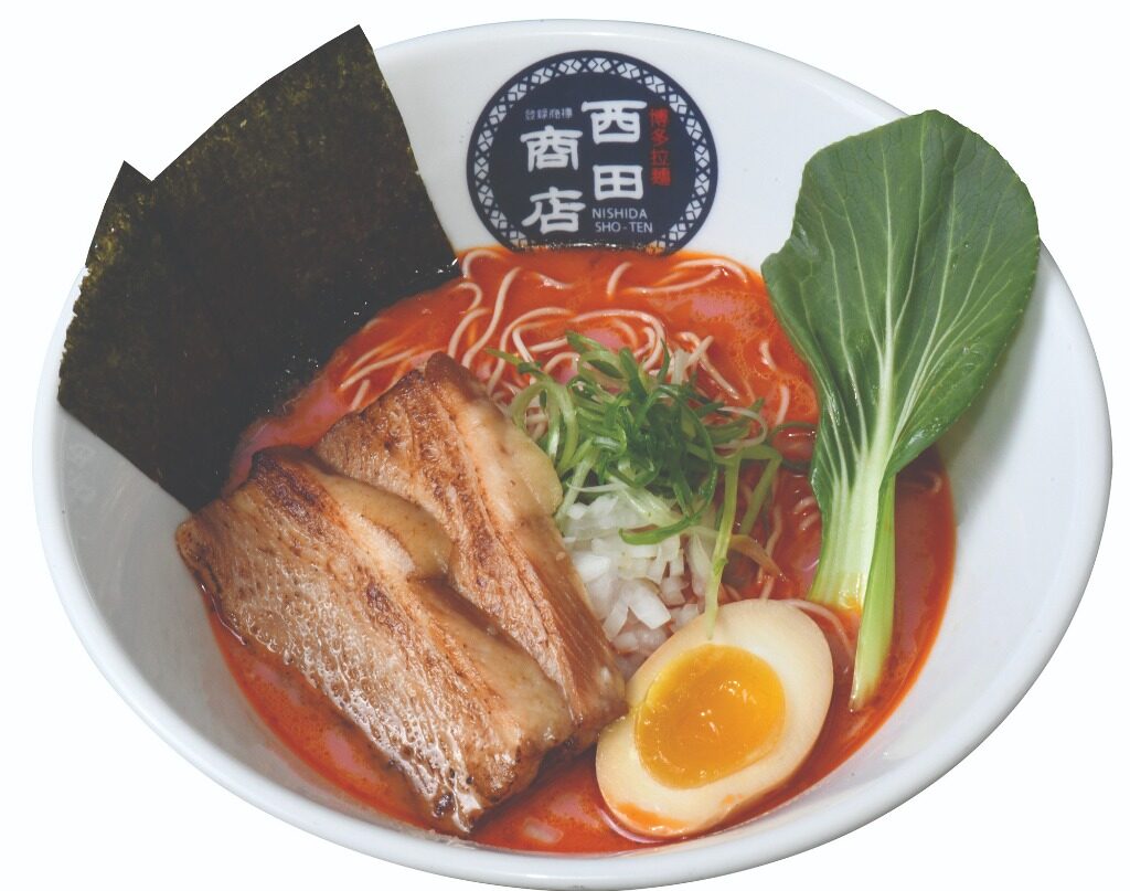 Red ramen — spicy tonkotsu