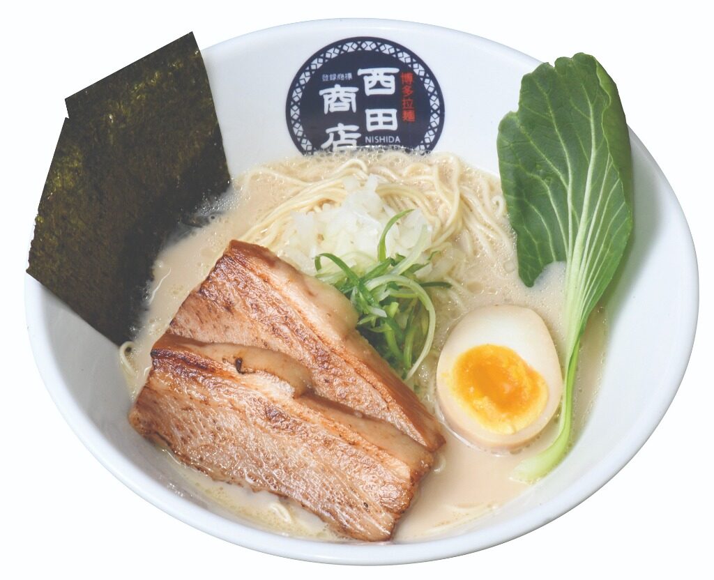 White ramen — classic Hakata tonkotsu